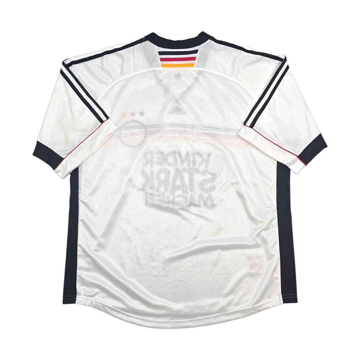 1998/00 Germany Home Football Shirt (2XL) Adidas (Kinder Stark Machen) - Football Finery - FF304443