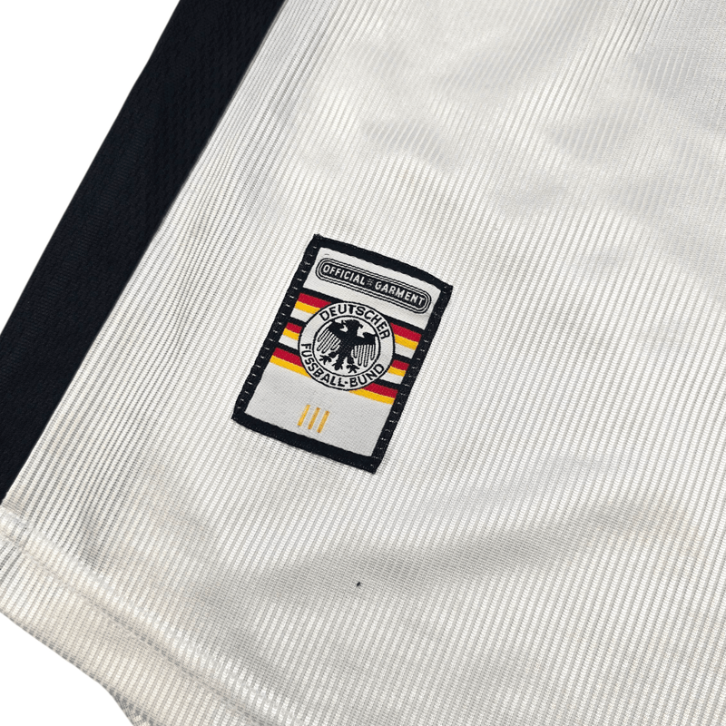 1998/00 Germany Home Football Shirt (M) Adidas 18 Klinsmann - Football Finery - FF302515