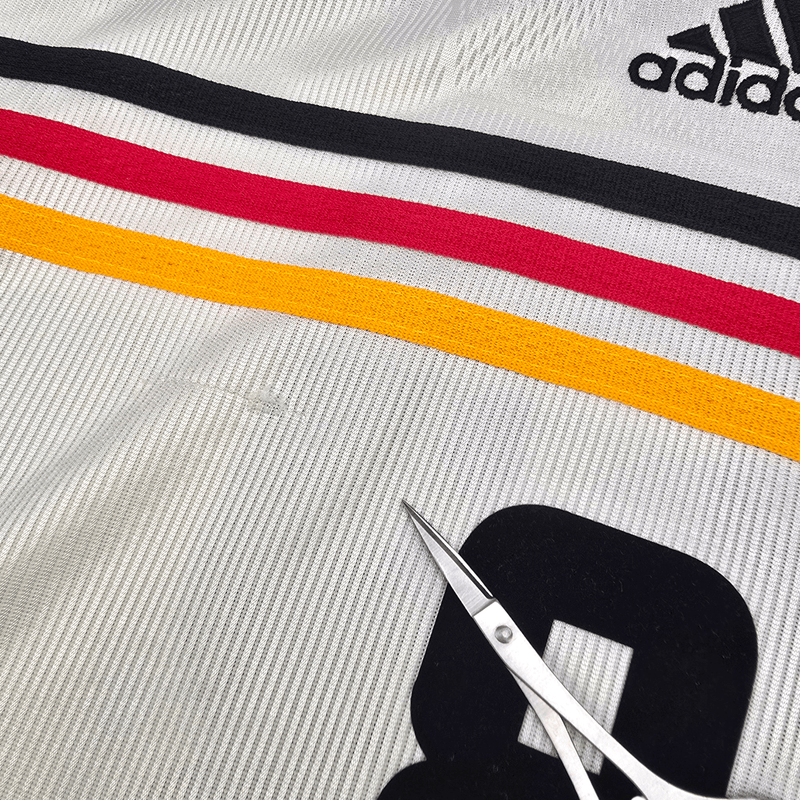 1998/00 Germany Home Football Shirt (M) Adidas 8 Matthaus - Football Finery - FF300077