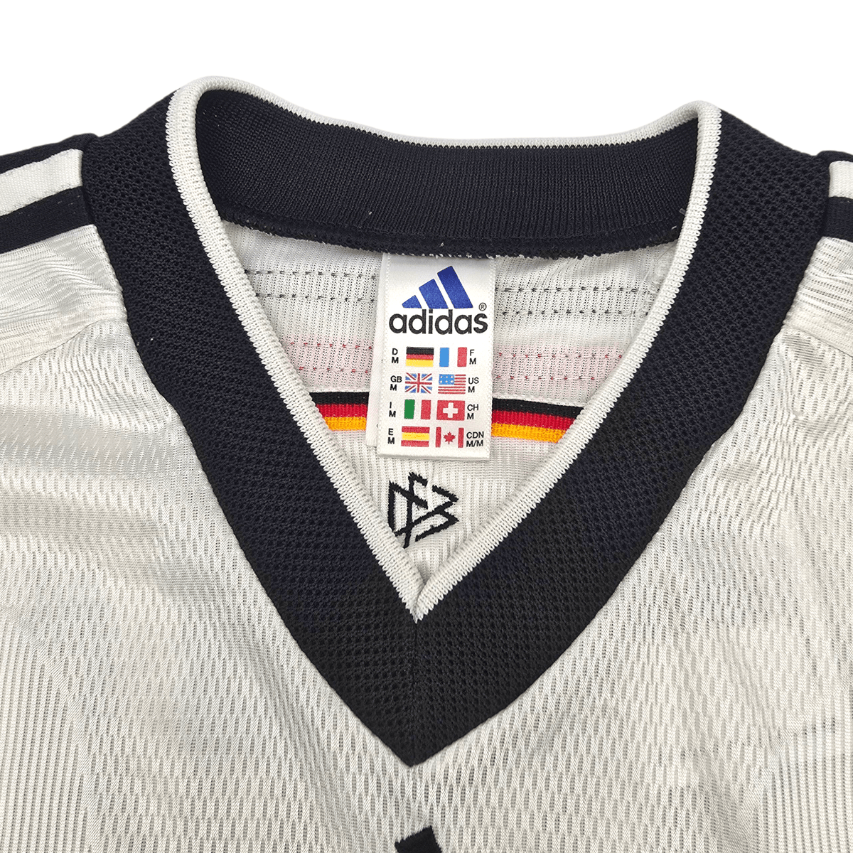 1998/00 Germany Home Football Shirt (M) Adidas 8 Matthaus - Football Finery - FF300077