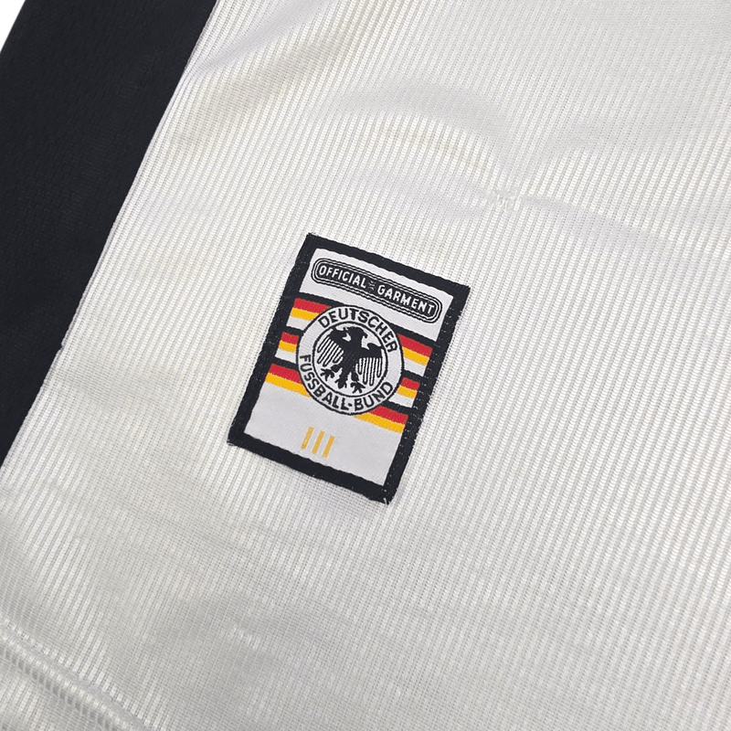 1998/00 Germany Home Football Shirt (M) Adidas 8 Matthaus - Football Finery - FF300077