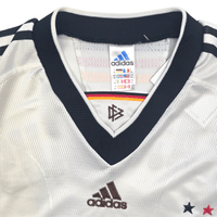 1998/00 Germany Home Football Shirt (XL) Adidas 8 Matthaus - Football Finery - FF302382