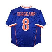 1998/00 Holland Away Football Shirt (XL) Nike 8 Bergkamp - Football Finery - FF302939