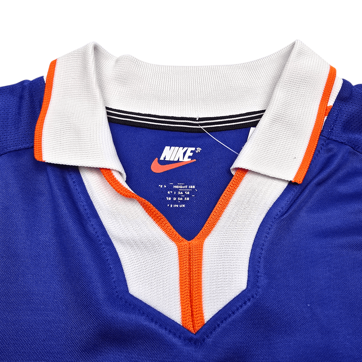 1998/00 Holland Away Football Shirt (XL) Nike 8 Bergkamp - Football Finery - FF302939