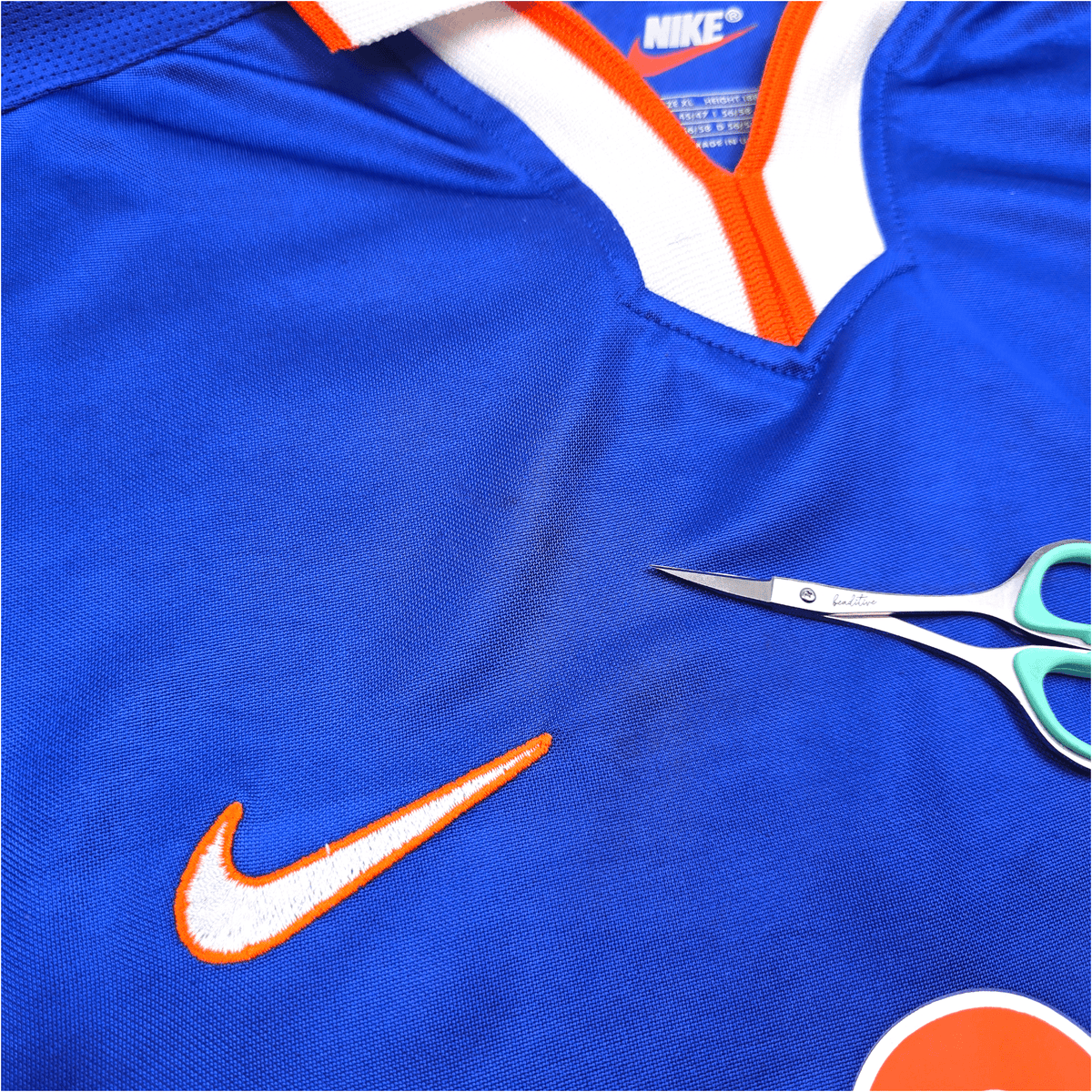 1998/00 Holland Away Football Shirt (XL) Nike 8 Bergkamp - Football Finery - FF304002