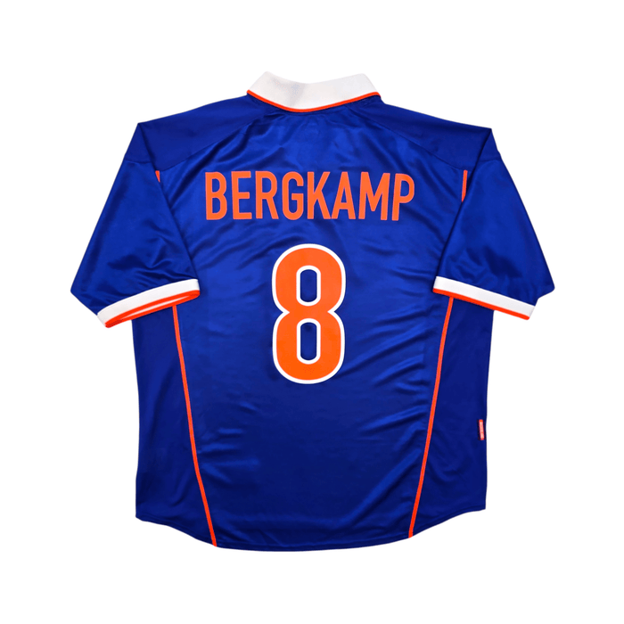 1998/00 Holland Away Football Shirt (XL) Nike 8 Bergkamp - Football Finery - FF304002