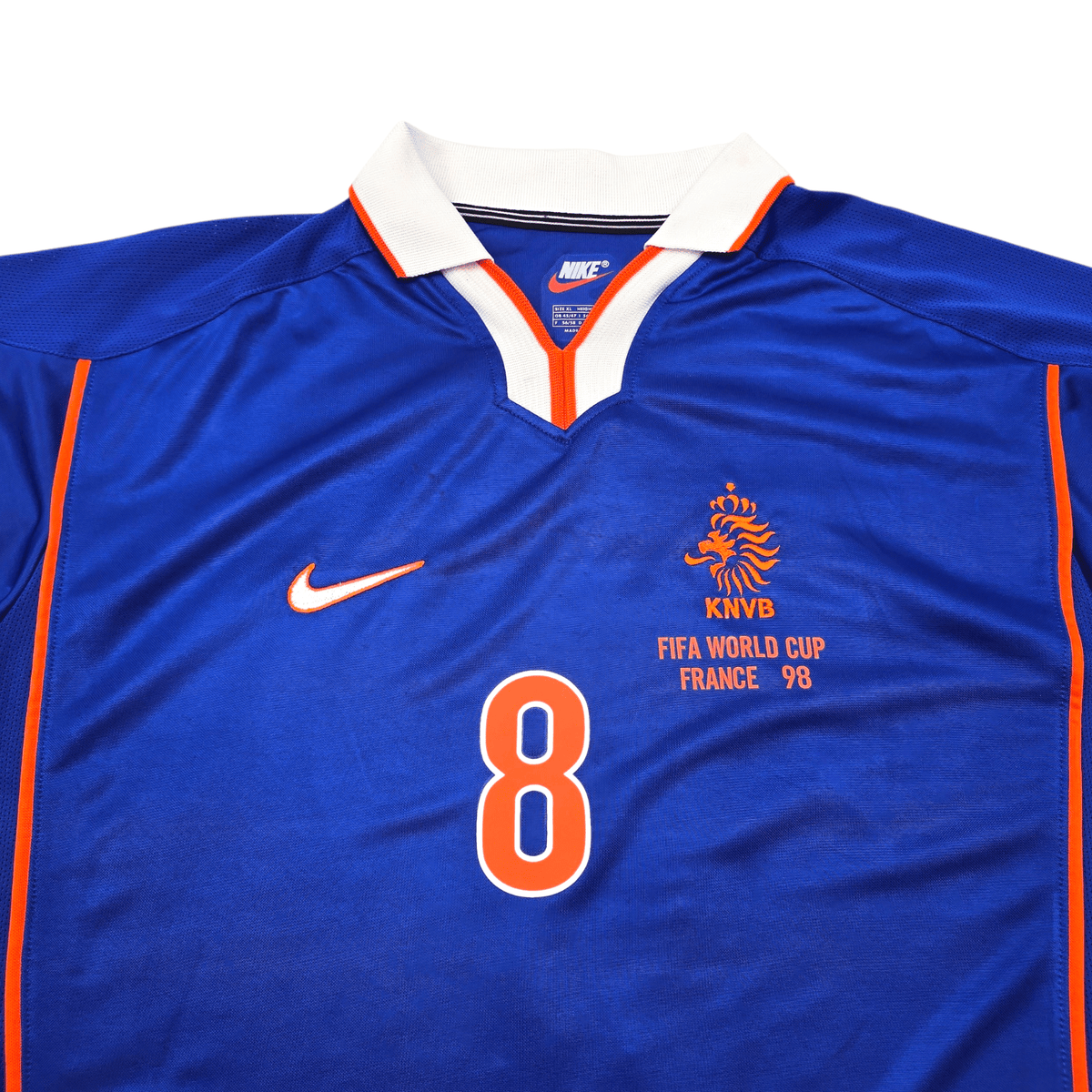 1998/00 Holland Away Football Shirt (XL) Nike 8 Bergkamp - Football Finery - FF304002