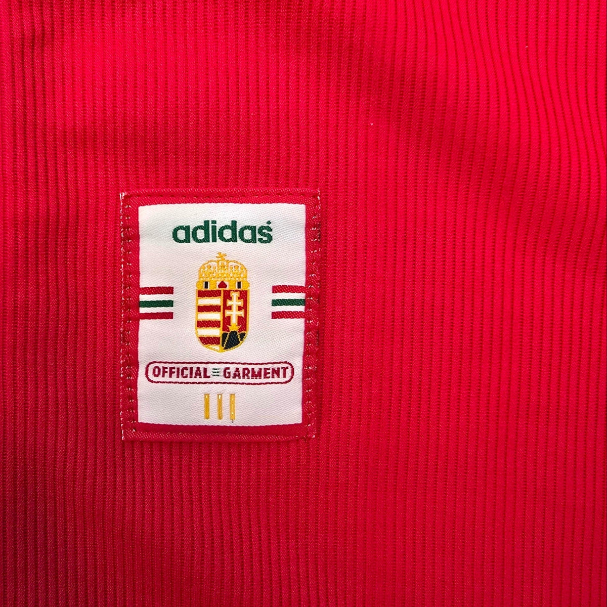 1998/00 Hungary Home Football Shirt (XL) Adidas - Football Finery - FF306325