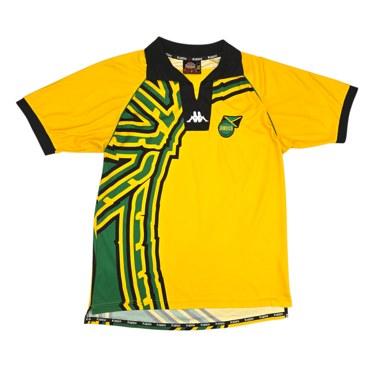 1998/00 Jamaica Home Football Shirt (XL) Kappa - Football Finery - FF302941