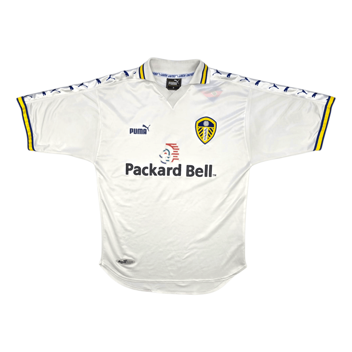 1998/00 Leeds United Home Football Shirt (M) Puma - Football Finery - FF301341