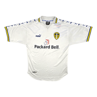 1998/00 Leeds United Home Football Shirt (M) Puma - Football Finery - FF301341