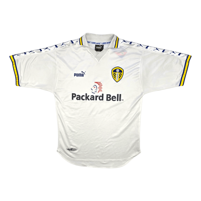 1998/00 Leeds United Home Football Shirt (M) Puma - Football Finery - FF301341