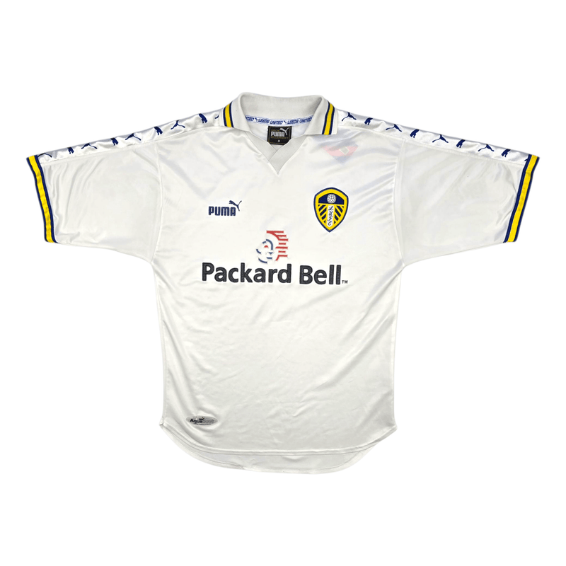 1998/00 Leeds United Home Football Shirt (M) Puma - Football Finery - FF301341