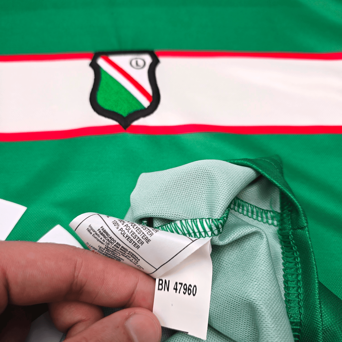 1998/00 Legia Warsaw Away Football Shirt (2XL) Nike - Football Finery - FF303209