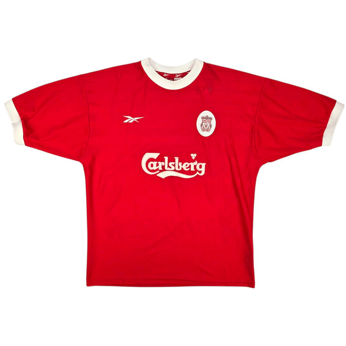 1998/00 Liverpool Home Football Shirt (L) Reebok - Football Finery - FF301305
