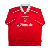 1998/00 Nottingham Forest Home Football Shirt (XL) Umbro - Football Finery - FF305029