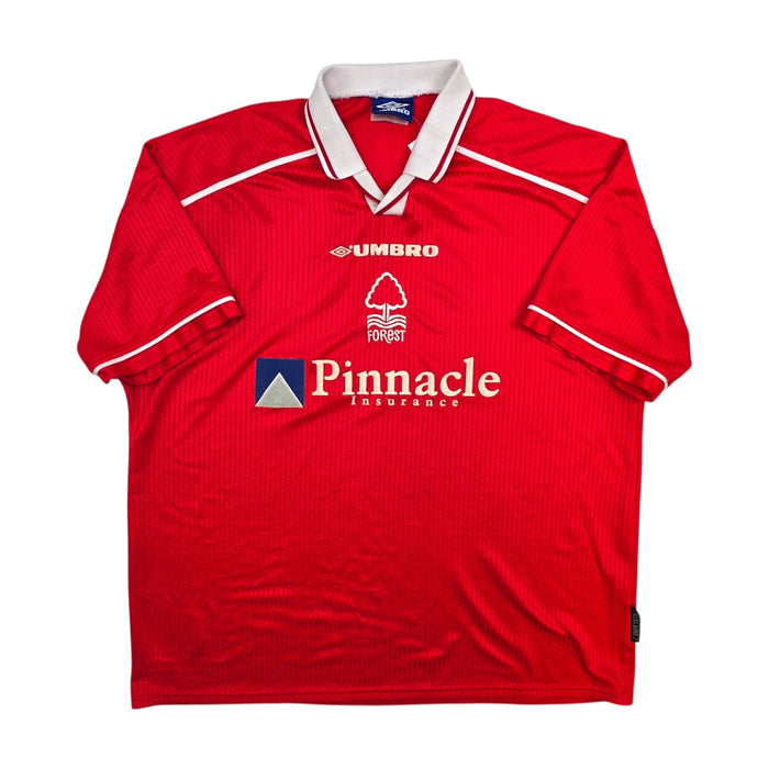 1998/00 Nottingham Forest Home Football Shirt (XL) Umbro - Football Finery - FF305029