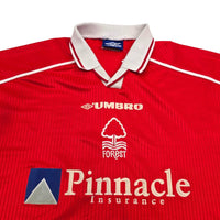 1998/00 Nottingham Forest Home Football Shirt (XL) Umbro - Football Finery - FF305029
