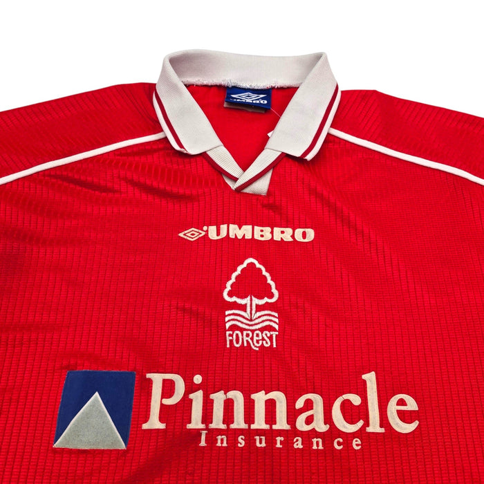 1998/00 Nottingham Forest Home Football Shirt (XL) Umbro - Football Finery - FF305029