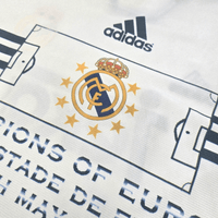 1998/00 Real Madrid Home Football Shirt (S) Adidas (Champions of Europe 2000) - Football Finery - FF204613