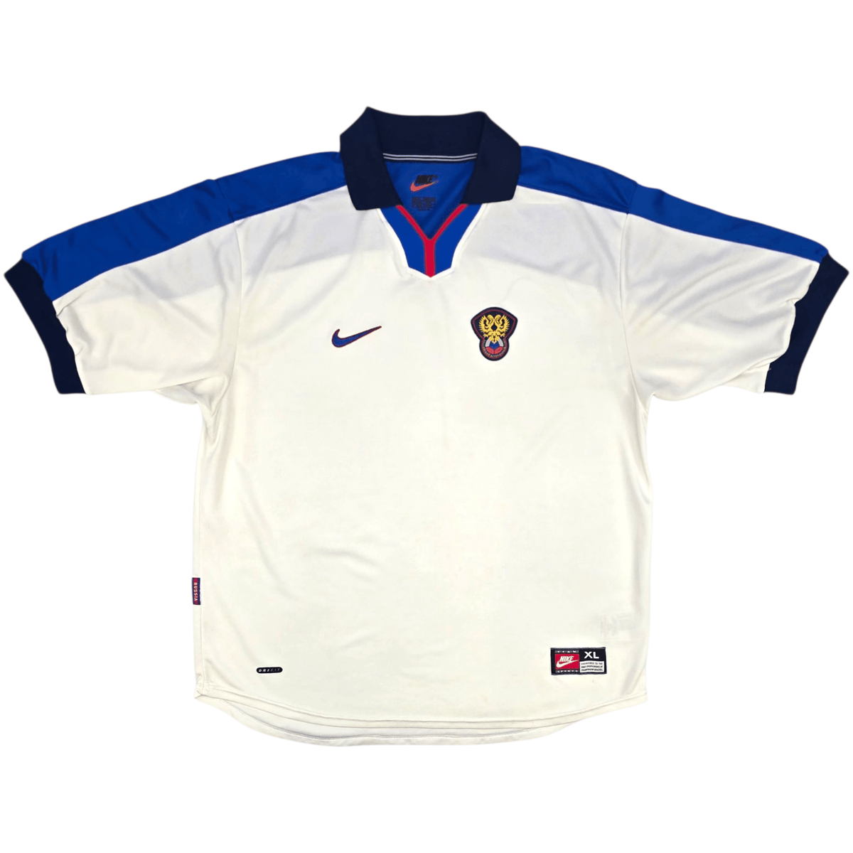 1998/00 Russia Home Football Shirt (XL) Nike - Football Finery - FF301301