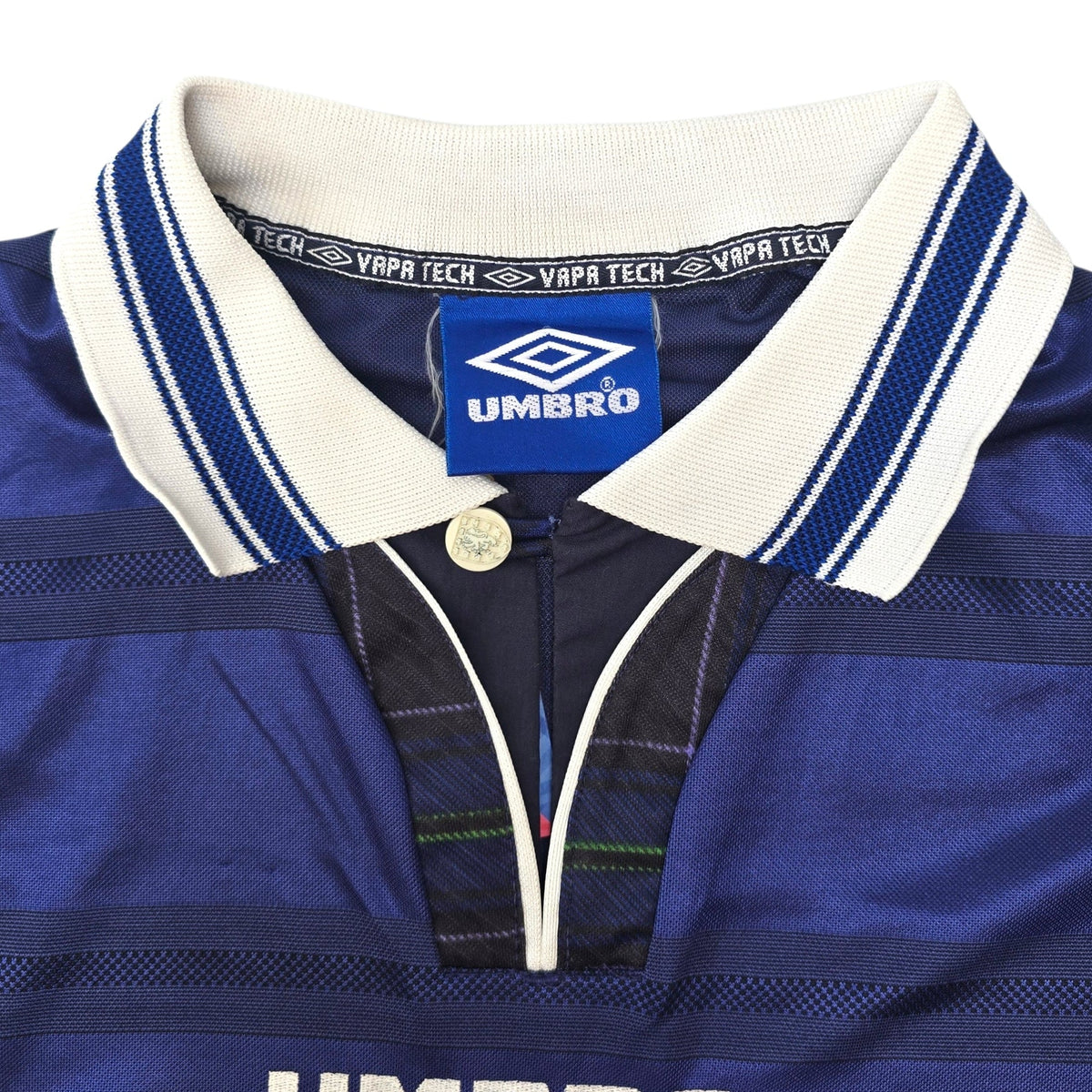 1998/00 Scotland Home Football Shirt (L) Umbro 5 Hendry - Football Finery - FF305217
