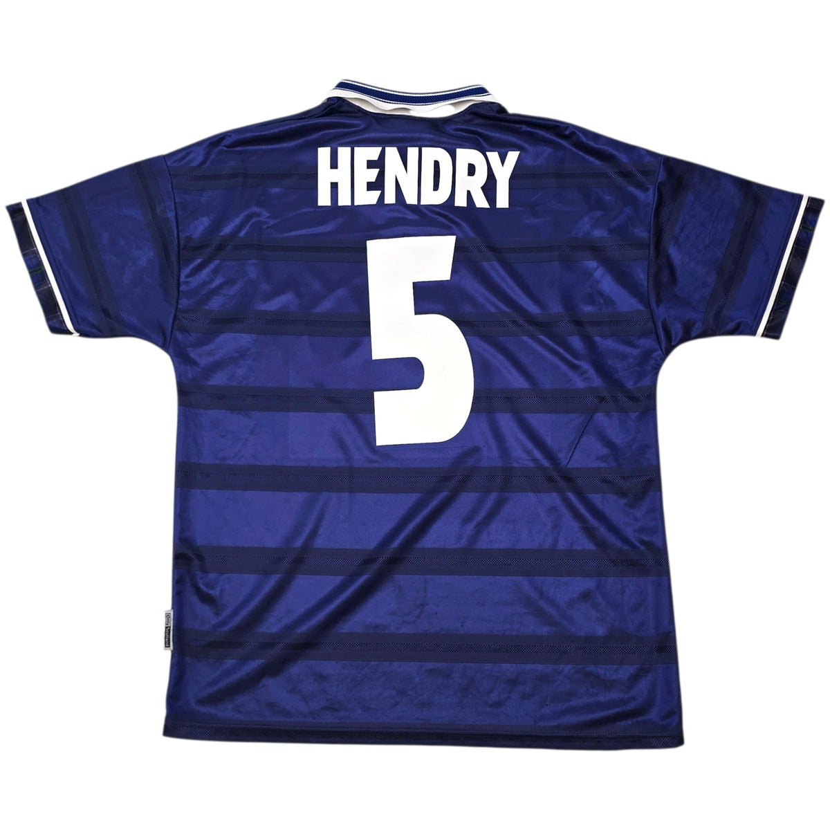 1998/00 Scotland Home Football Shirt (L) Umbro 5 Hendry - Football Finery - FF305217