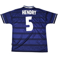 1998/00 Scotland Home Football Shirt (L) Umbro 5 Hendry - Football Finery - FF305217