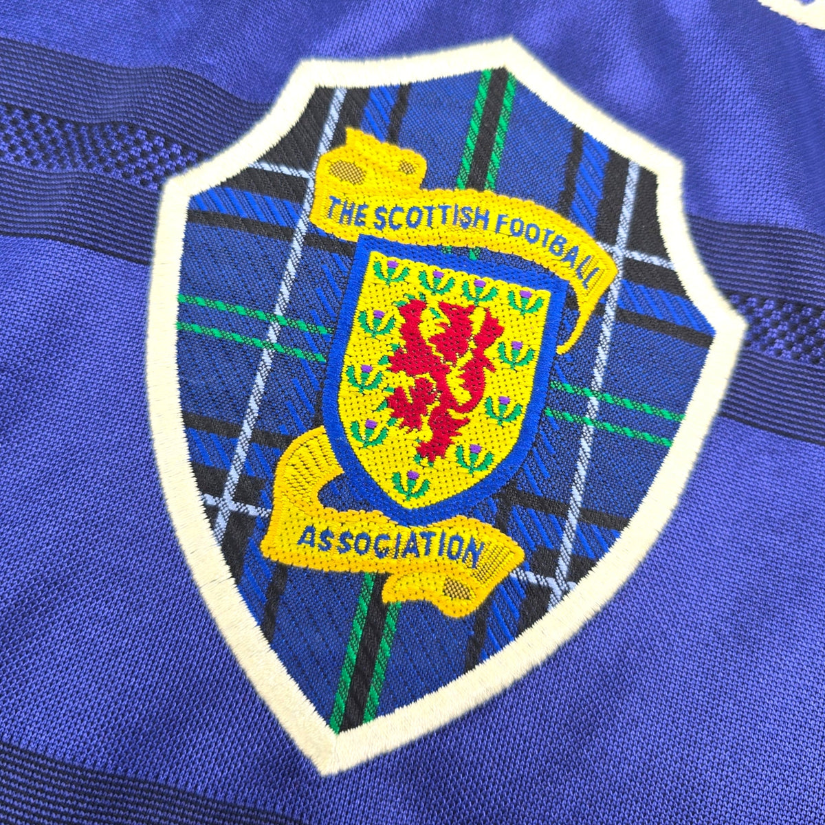 1998/00 Scotland Home Football Shirt (XL) Umbro - Football Finery - FF306932