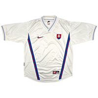 1998/00 Slovakia Home Football Shirt (L) Nike - Football Finery - FF300628