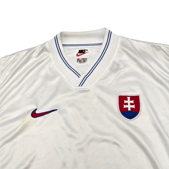1998/00 Slovakia Home Football Shirt (L) Nike - Football Finery - FF300628
