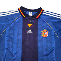 1998/00 Spain Away Football Shirt (2XL) Adidas - Football Finery - FF307905