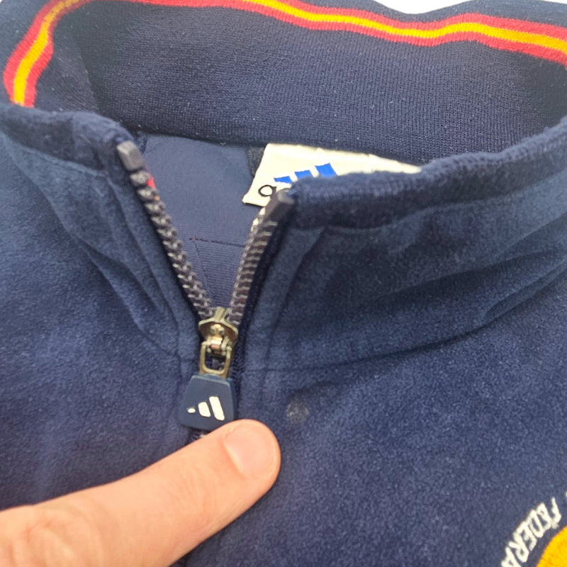 1998/00 Spain Jacket (L) Adidas (Fleece) - Football Finery - FF204468