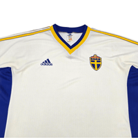 1998/00 Sweden Away Football Shirt (XL) Adidas - Football Finery - FF303339