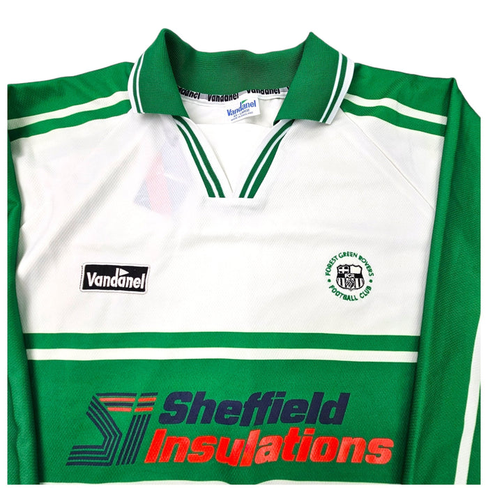 1998/01 Forest Green Rovers Away Football Shirt (2XL) Vandanel - Football Finery - FF203302