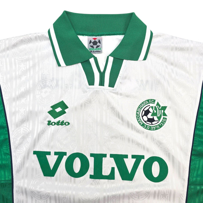 1998/01 Maccabi Haifa Away Football Shirt (XL) Lotto - Football Finery - FF305533