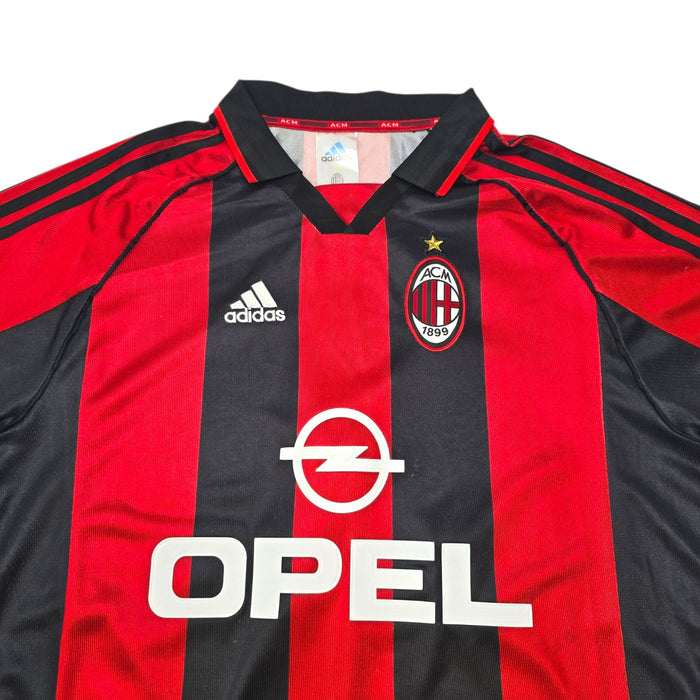 1998/99 AC Milan Home Football Shirt (XL) Adidas - Football Finery - FF306420