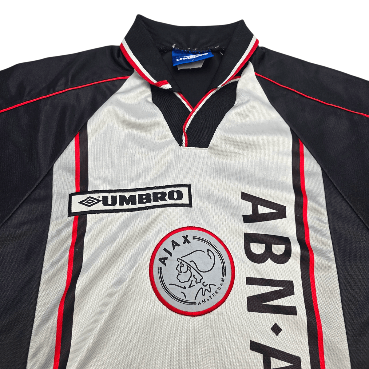 1998/99 Ajax Away Football Shirt (M) Umbro 10 Litmanen - Football Finery - FF302516