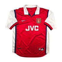 1998/99 Arsenal Home Football Shirt (M) Nike - Football Finery - FF306901