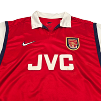 1998/99 Arsenal Home Football Shirt (S) Nike - Football Finery - FF303026