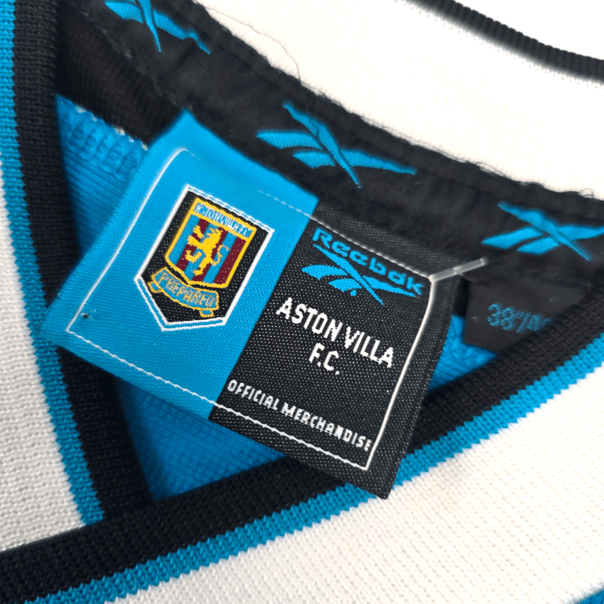 1998/99 Aston Villa Away Football Shirt (M) Reebok - Football Finery - FF302409