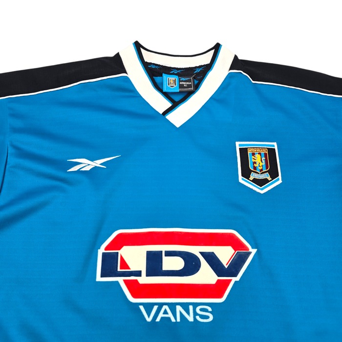 1998/99 Aston Villa Away Football Shirt (M) Reebok - Football Finery - FF302409