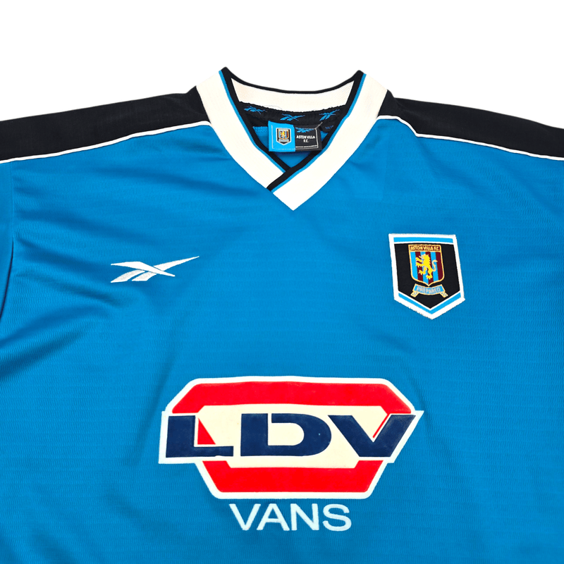 1998/99 Aston Villa Away Football Shirt (M) Reebok - Football Finery - FF302409