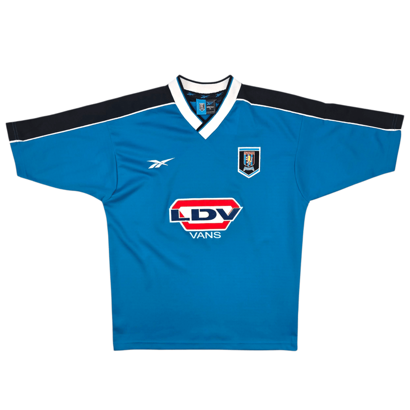 1998/99 Aston Villa Away Football Shirt (M) Reebok - Football Finery - FF302409