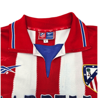 1998/99 Atletico Madrid Home Football Shirt (S) Reebok - Football Finery - FF204618