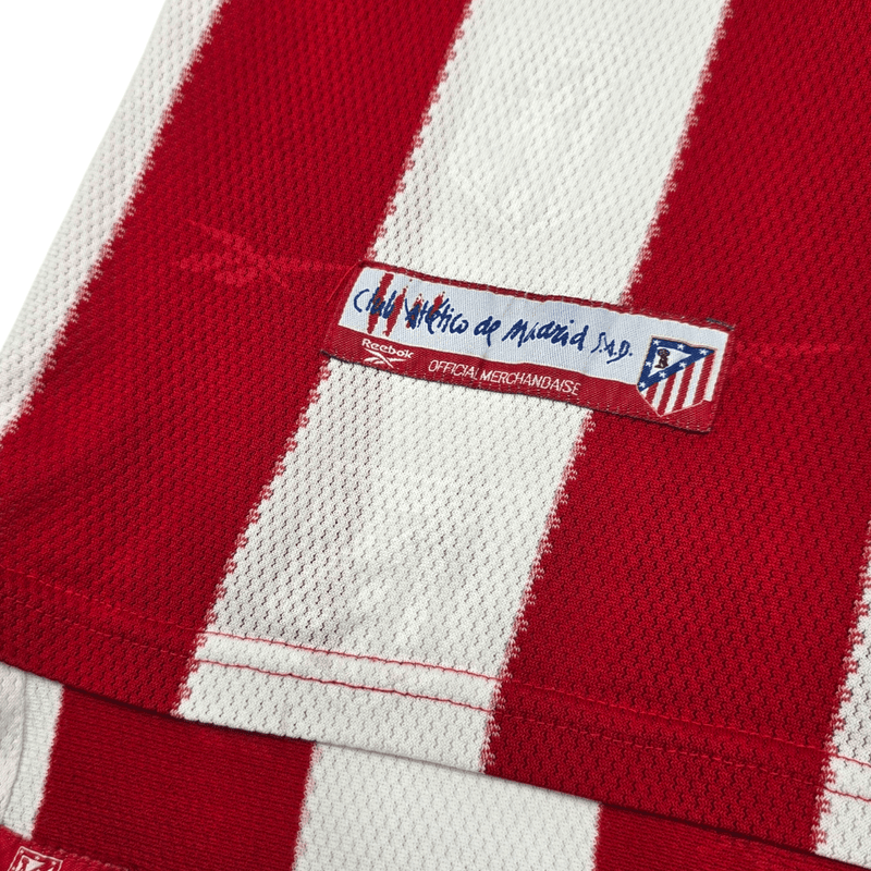 1998/99 Atletico Madrid Home Football Shirt (S) Reebok - Football Finery - FF204618