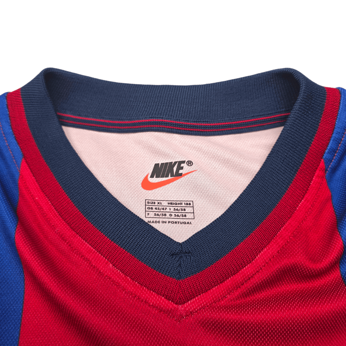 1998/99 Barcelona Home Football Shirt (XL) Nike 11 Rivaldo - Football Finery - FF303638
