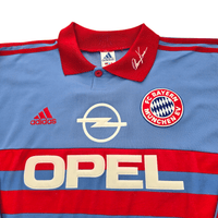 1998/99 Bayern Munich Goal Keeper Football Shirt (L) Adidas #1 Khan - Football Finery - FF300117