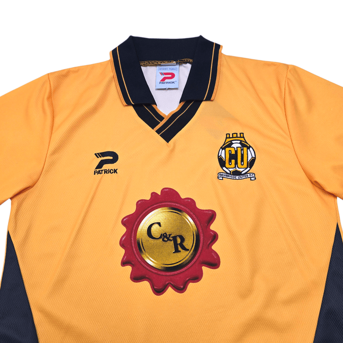 1998/99 Cambridge United Home Football Shirt (S) Patrick - Football Finery - FF303965