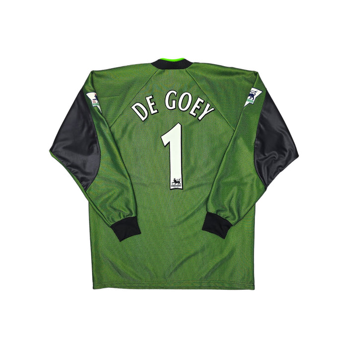1998/99 Chelsea Goal Keeper Football Shirt (XL) #1 De Goey - Football Finery - FF203848